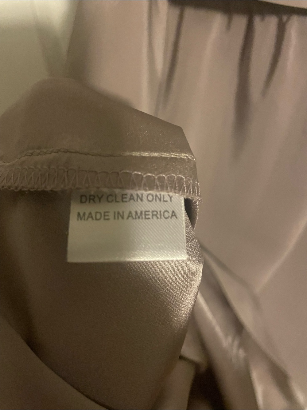 Amanda Uprichard Taupe Short Sleeve Wrap-Front Silk Dress Size small - Picture 4 of 6